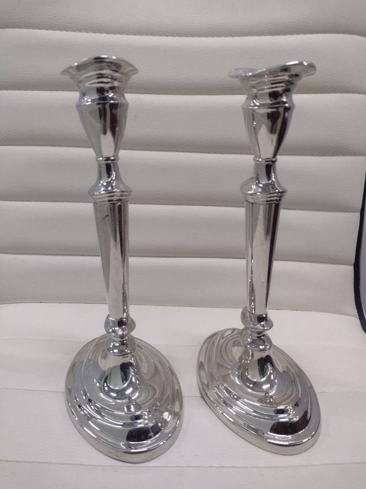 Gorham Candlestick Holders Silver Pair /Set Of Two