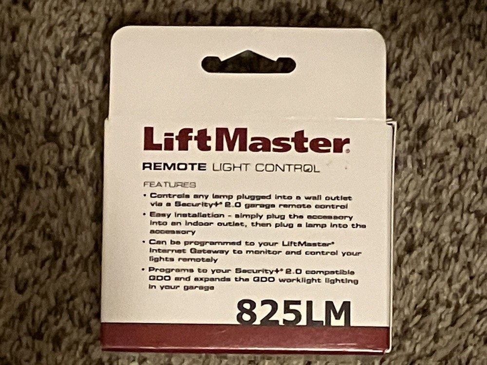 Liftmaster 827LM Remote Light Control