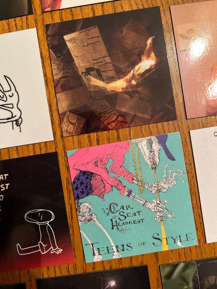 Car Seat Headrest fridge magnets