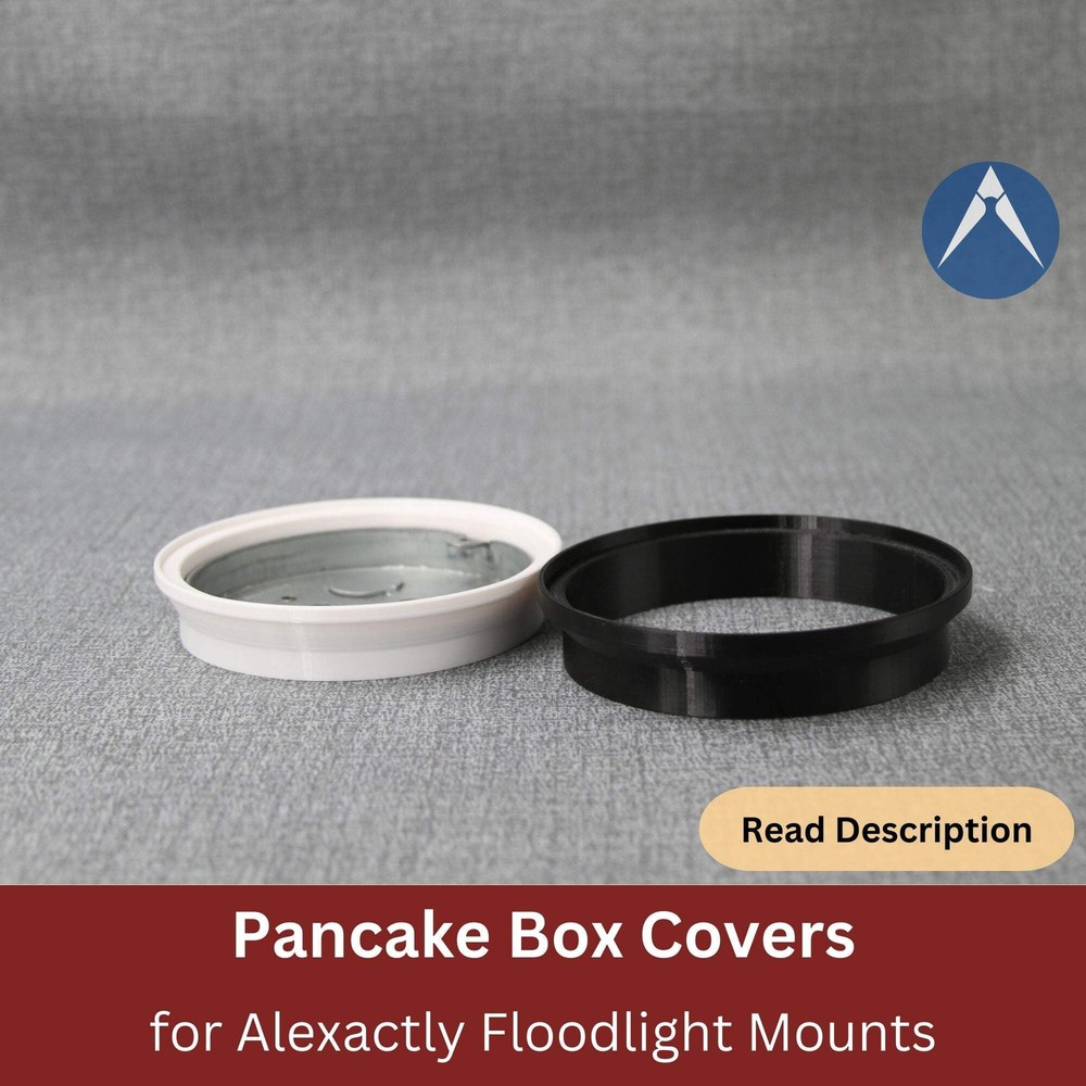 Hide Exposed Junction Boxes with Covers - Exclusively for Alexactly Mounts