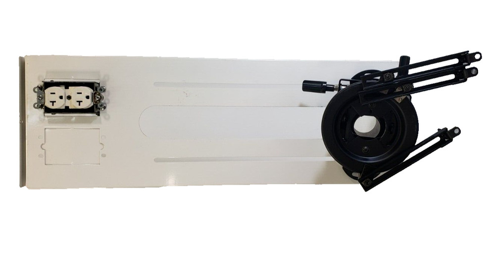 Peerless CMJ500R1 Suspended Ceiling Accessory Mounting Plate Projector White