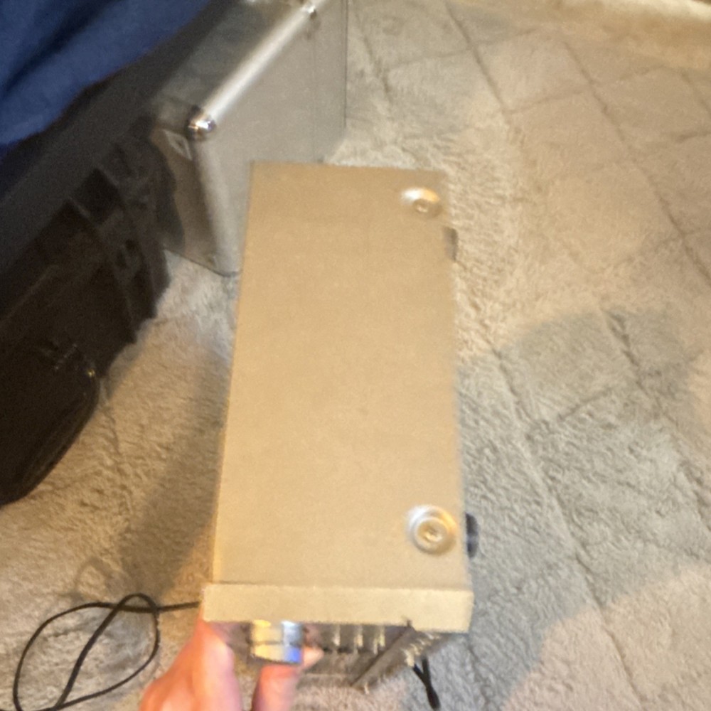 Technics RS-TR373 Dual Cassette Deck Auto Reverse Silver Player & Recorder