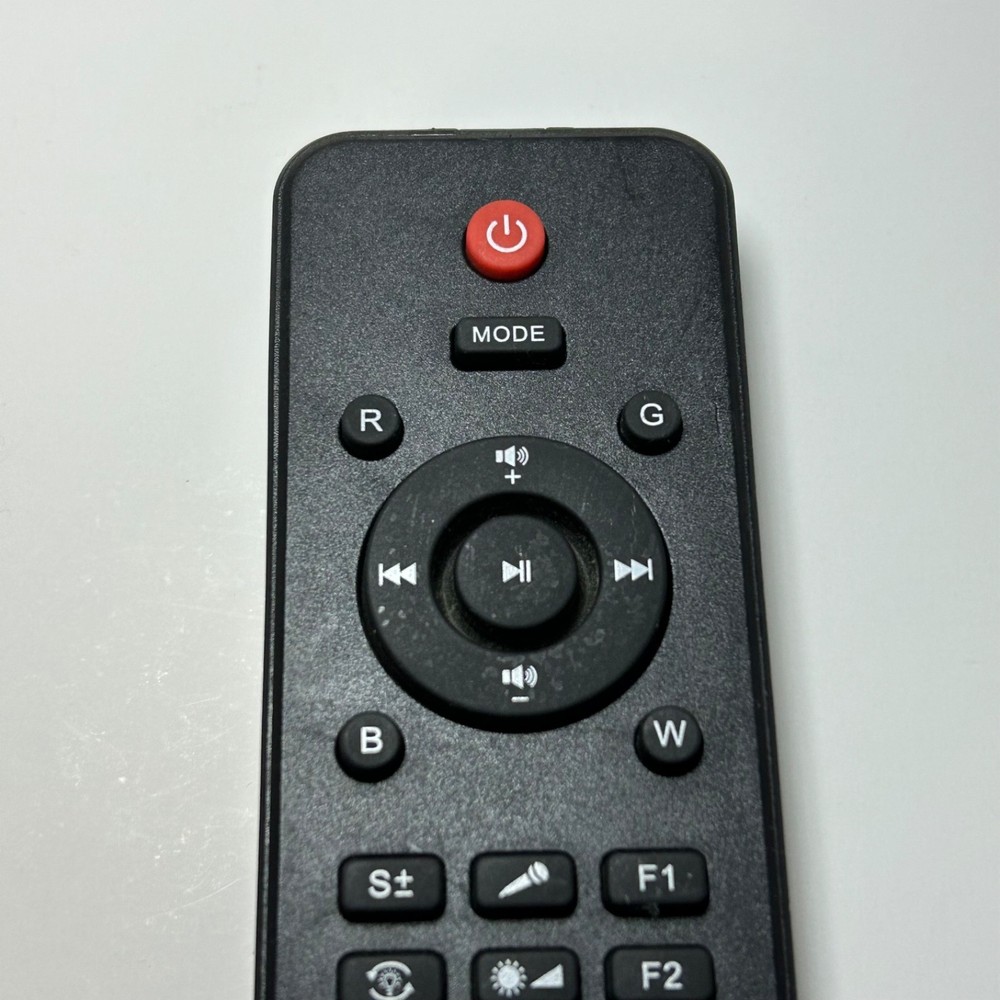 JYX Karaoke Machine Replacement Remote Control Black OEM Tested