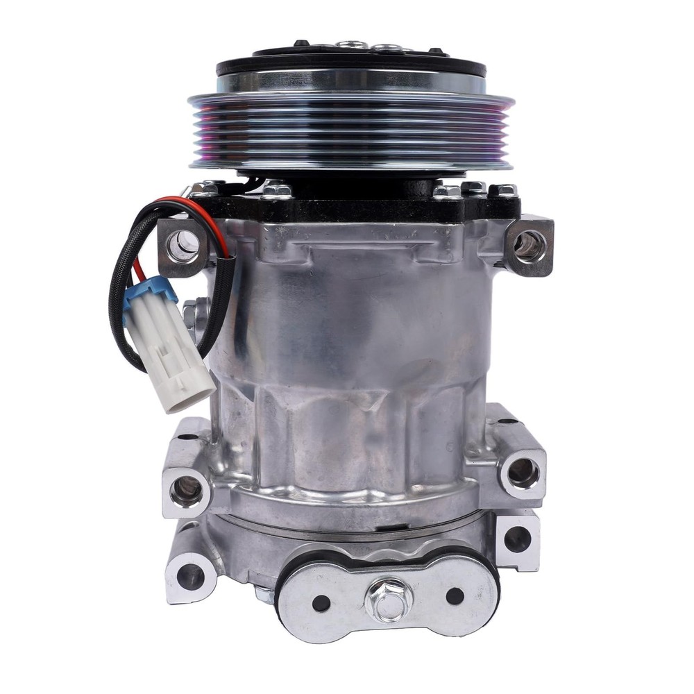 Air Conditioning Compressor with A/C Clutch Replacement for Chevy Express Sil...