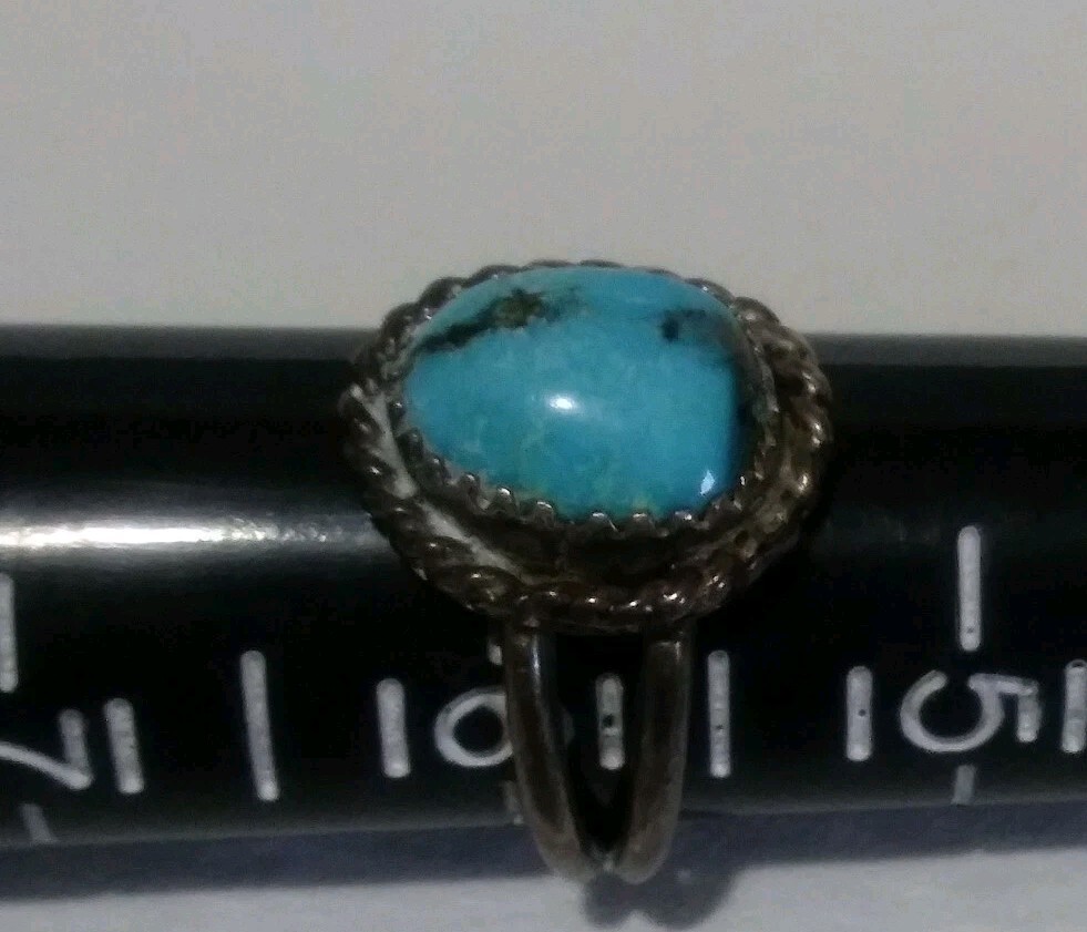 Native American Ring, Signed, Native American A7