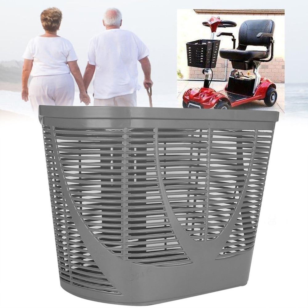 Mobility Scooter Plastic Rear Basket Modification Accessory Replacement With H