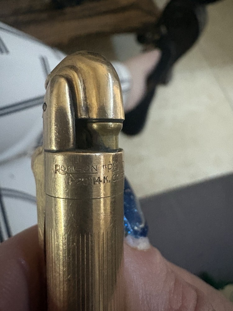 Ronson Pencil 14 K Lighter