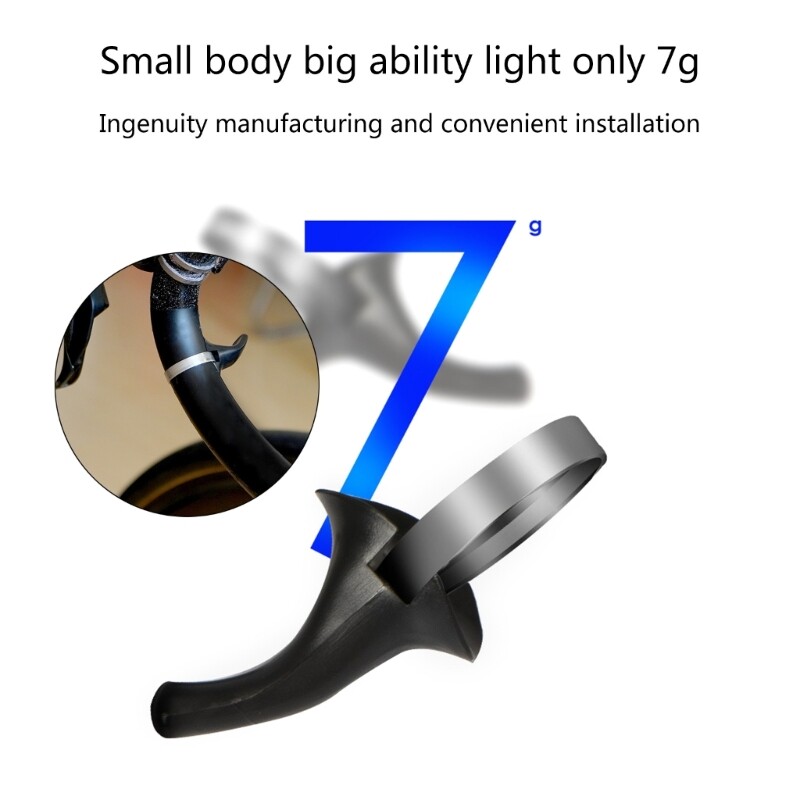 1 Pair Bike Handlebar Thumb Rest Adjustable Bicycles Secondary Handlebar