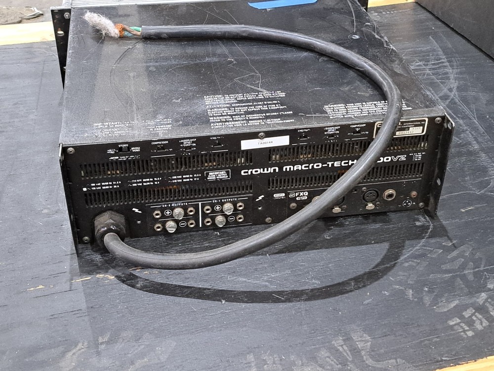 Crown Macro-Tech 5000vz MA-5000VZ Macrotech 5000W