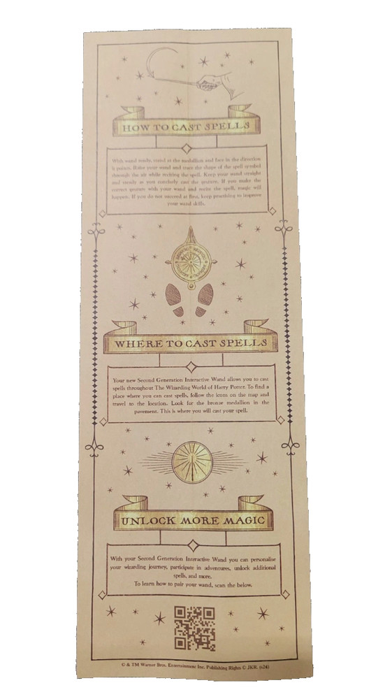Universal Studios Harry Potter Interactive Wands Bundle (2) NEW OEM