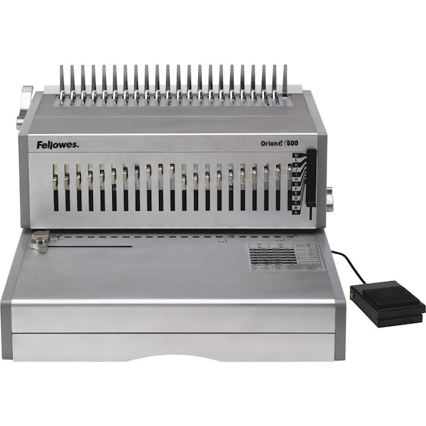 Fellowes 5643201 Binding Machine, Comb, Light Gray