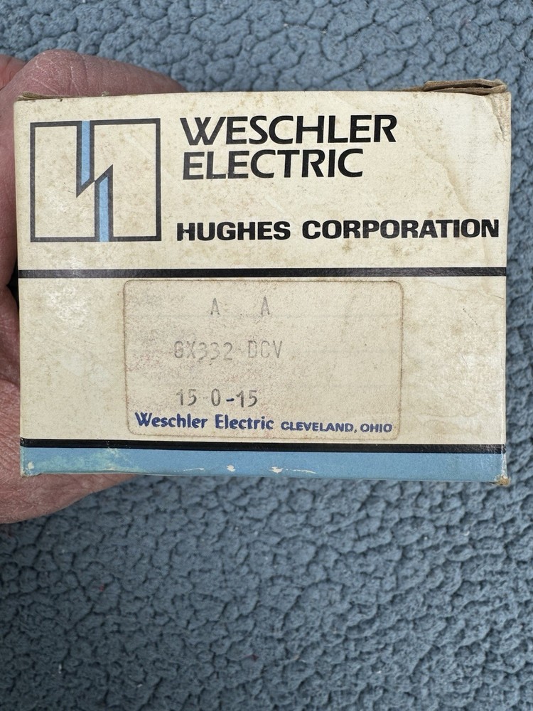 Weschler brand DC Voltmeter