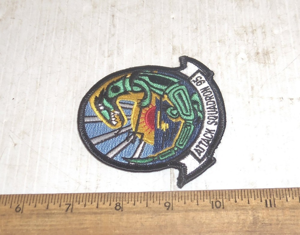 USAF 95th Attack Squadron Embroidered Patch