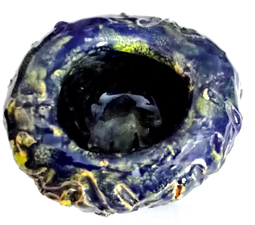 Unusual Crafted Pottery Mini Planter