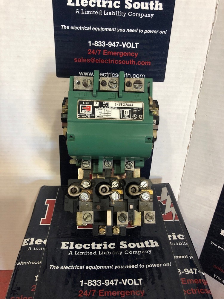 Furnas Starter 14FF32AAA Size 2 120 240 Volt Coil