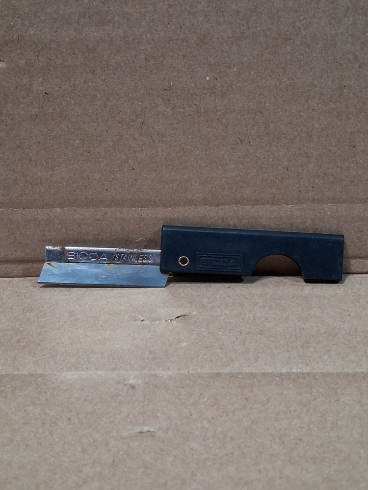 Vintage Derma-Safe Sicoa Folding Utility Razor