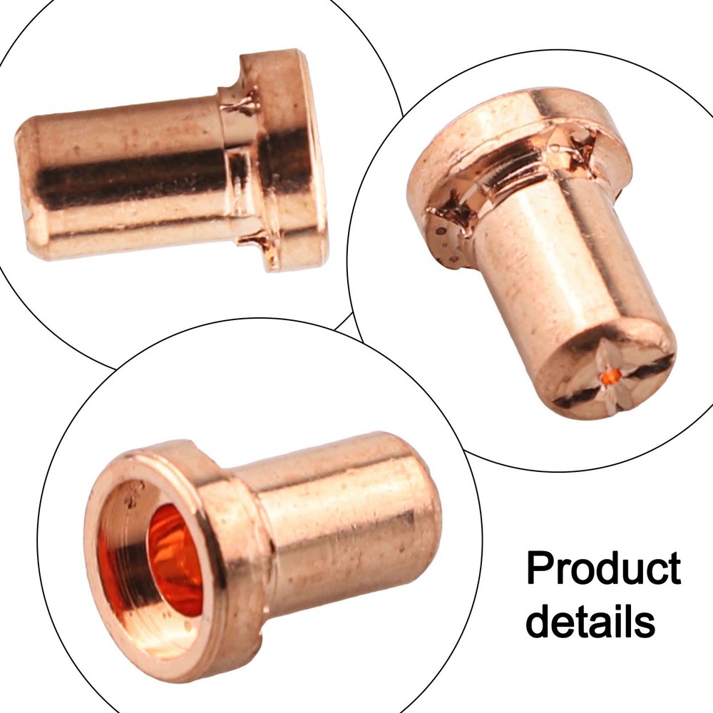 Long lasting performance with red copper electrode cutting nozzle 10pcs set