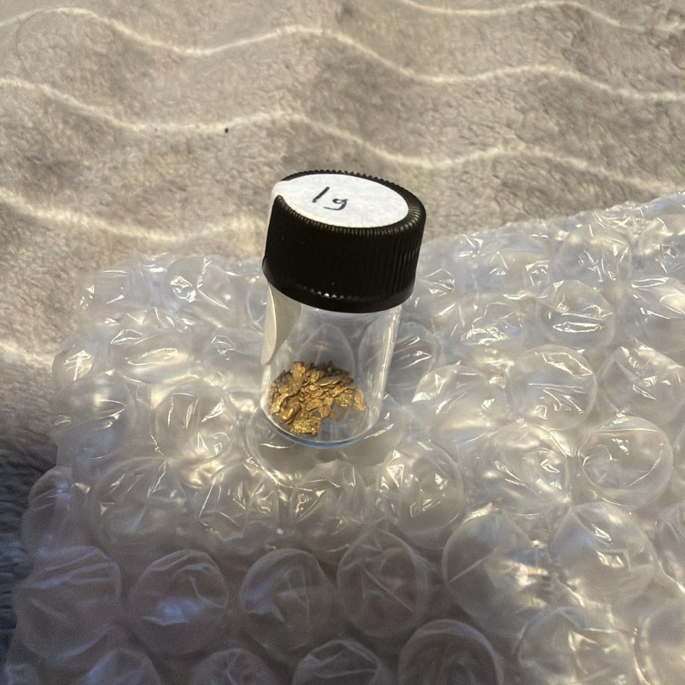 1 Gram Gold in vial