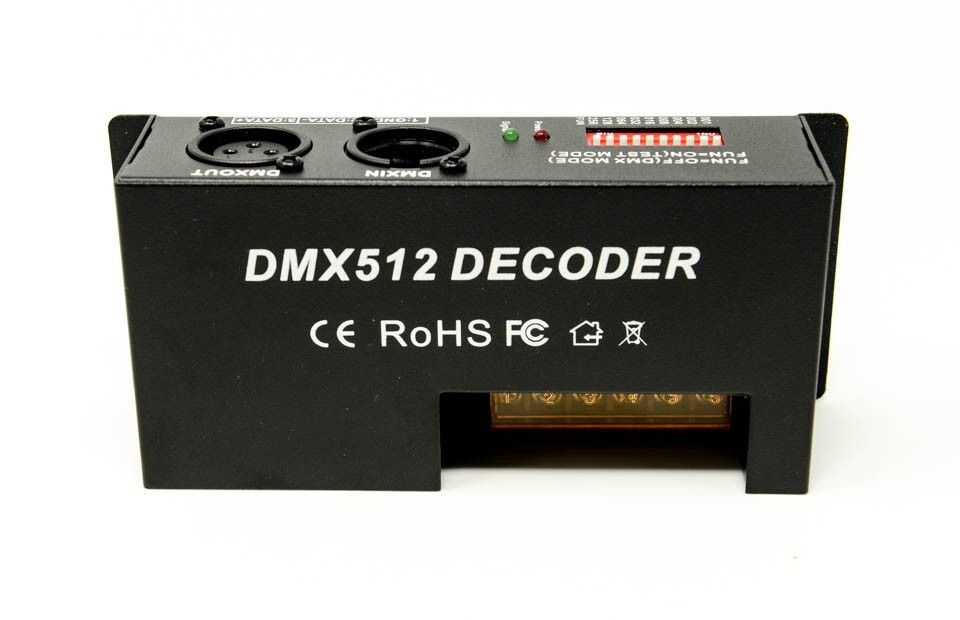 DMX Decoder RGBW PWM DMX512 Dimmer Driver RGBW LED Strip Light Controller
