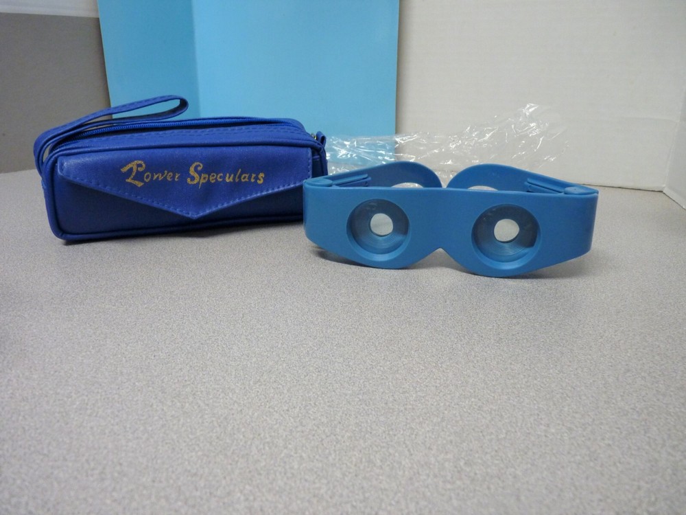 Power Speculars Patented Binoculars w/ Carry Case and Cord