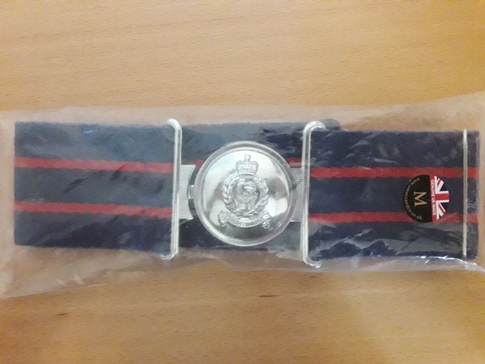 Two ADJUTANT GENERAL CORPS stable belts, both types, Medium, Large, MGPS