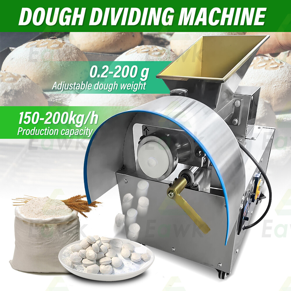 Auto Dough Divider Cutter Dough Forming Machine Pizza Bread Biscuits Making