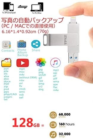 iPhone Micro SD Card USB Type-C US Micro USB Memory 93223 from FromJP