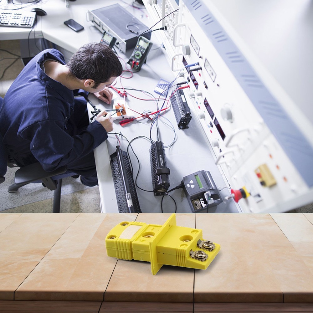 K Type Miniature Thermal Sockets with Reliable Panel Mounting Connectors