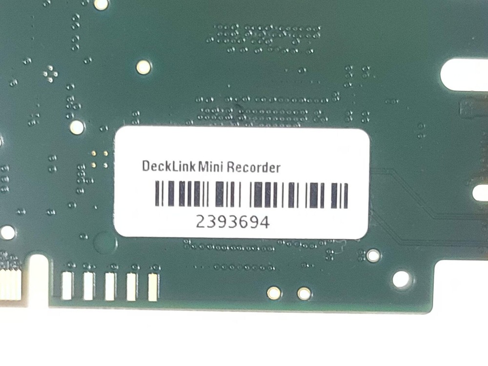 Blackmagic Design BMDPCB217D1 DeckLink Mini Recorder (C2018-638)