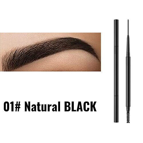 Waterproof Microblading Eye Brow Eyeliner Eyebrow Pencil Pen Brush Makeup Tools