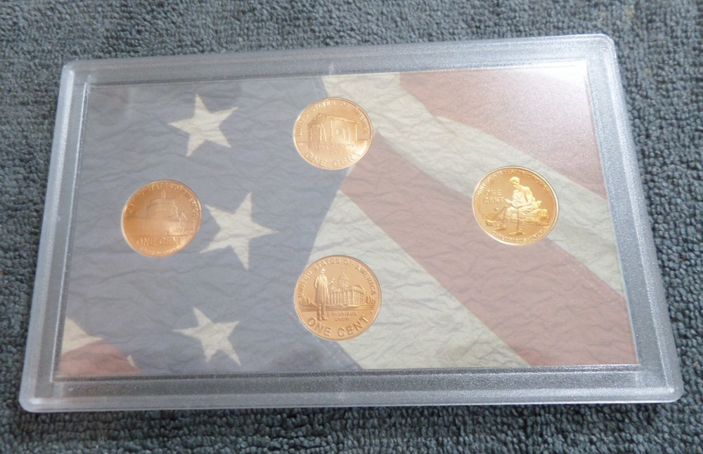 2009 S Lincoln Bicentennial One Cent Proof Set US Mint