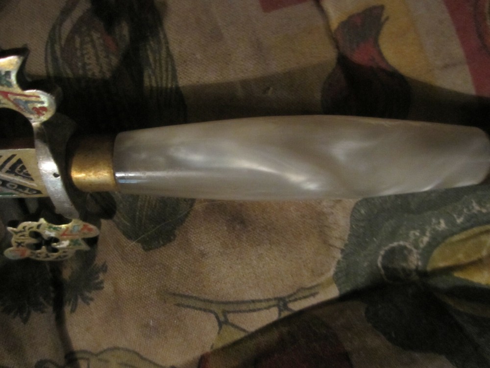 TOLEDO SPANISH MAIN TEMPLAR DAGGER LETTER OPENER
