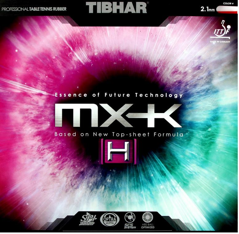 Tibhar Evolution MX-K,MX-K(H) Table Tennis Ping Pong Rubber Sponge ( 2 types)