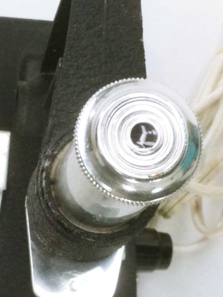 Vintage Gilbert Microcraft 75 Microscope In Original Box.