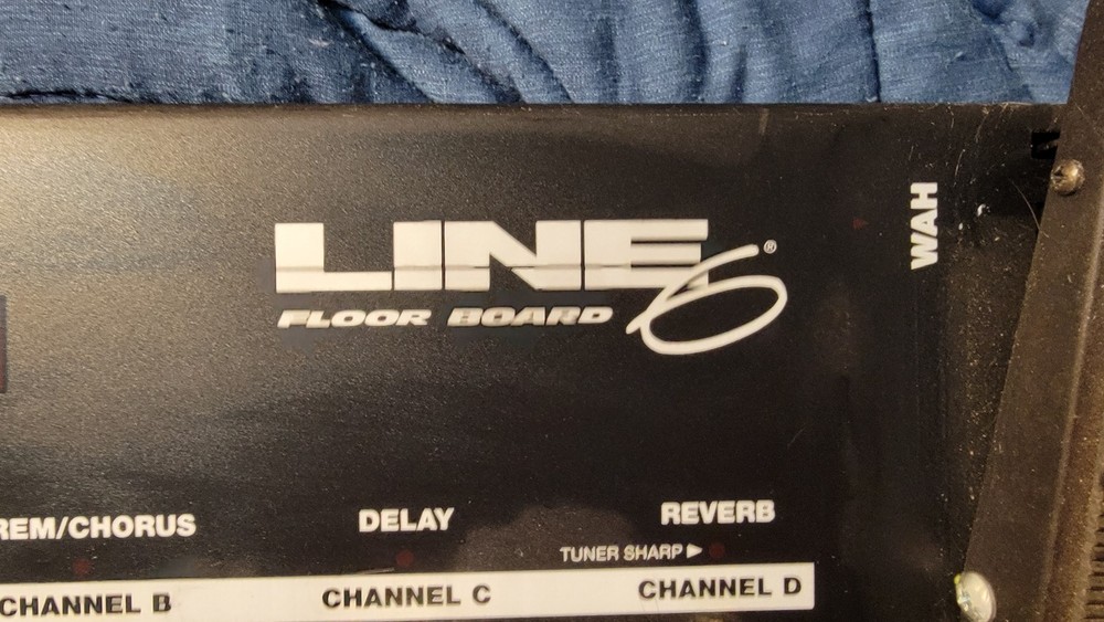 Line 6 Floor Board Multi Effects Processor Control Foot Pedal