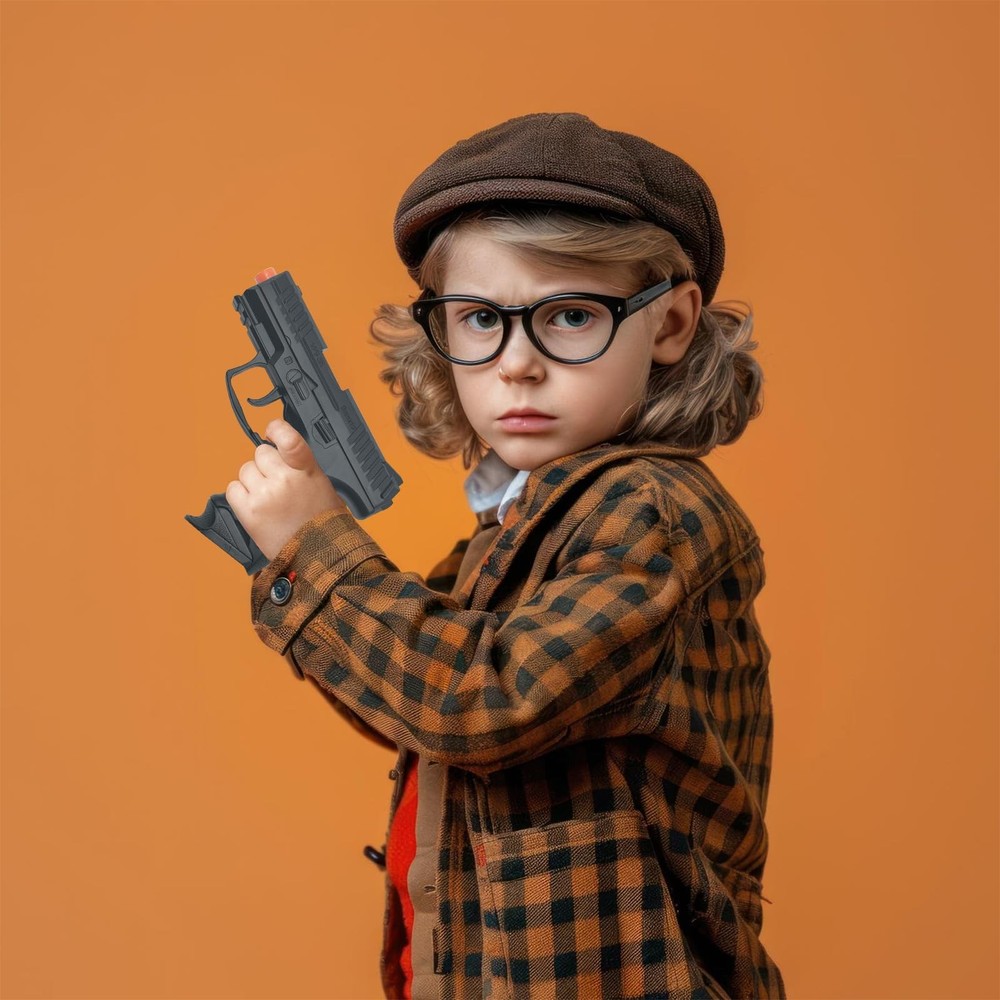 Dreamplay Shell Ejecting Toy Gun VP9 Realistic Automatic Pull Back Action