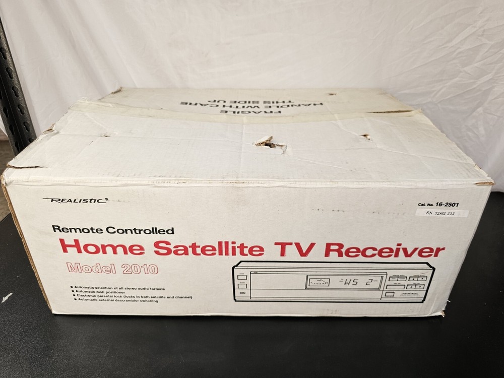 Realistic Satellite Receiver SR 2010