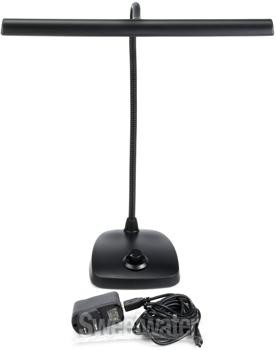 K&M 12298 LED Piano Lamp - Black