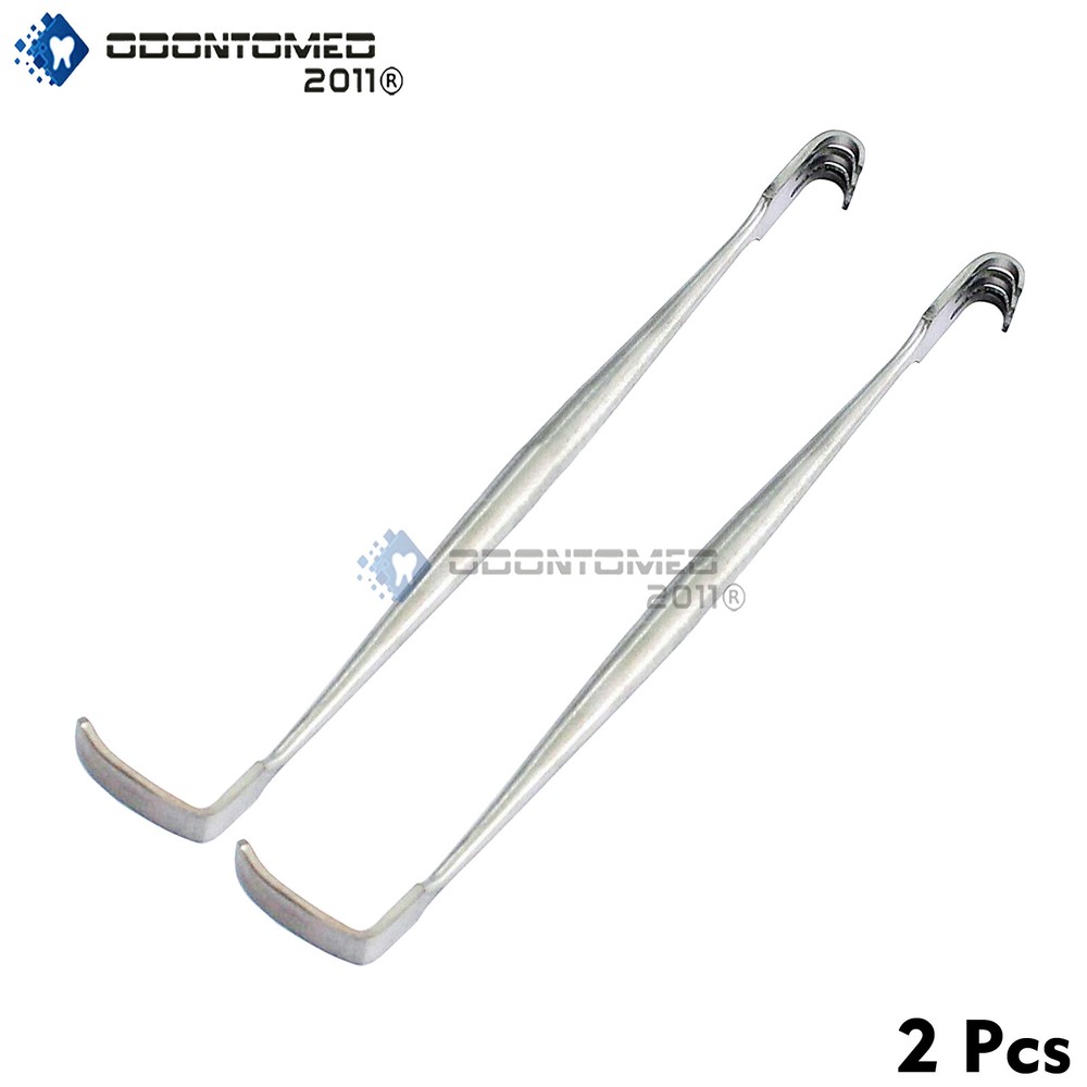 2 Senn Muller Retractor 6.25" Blunt Surgical Veterinary