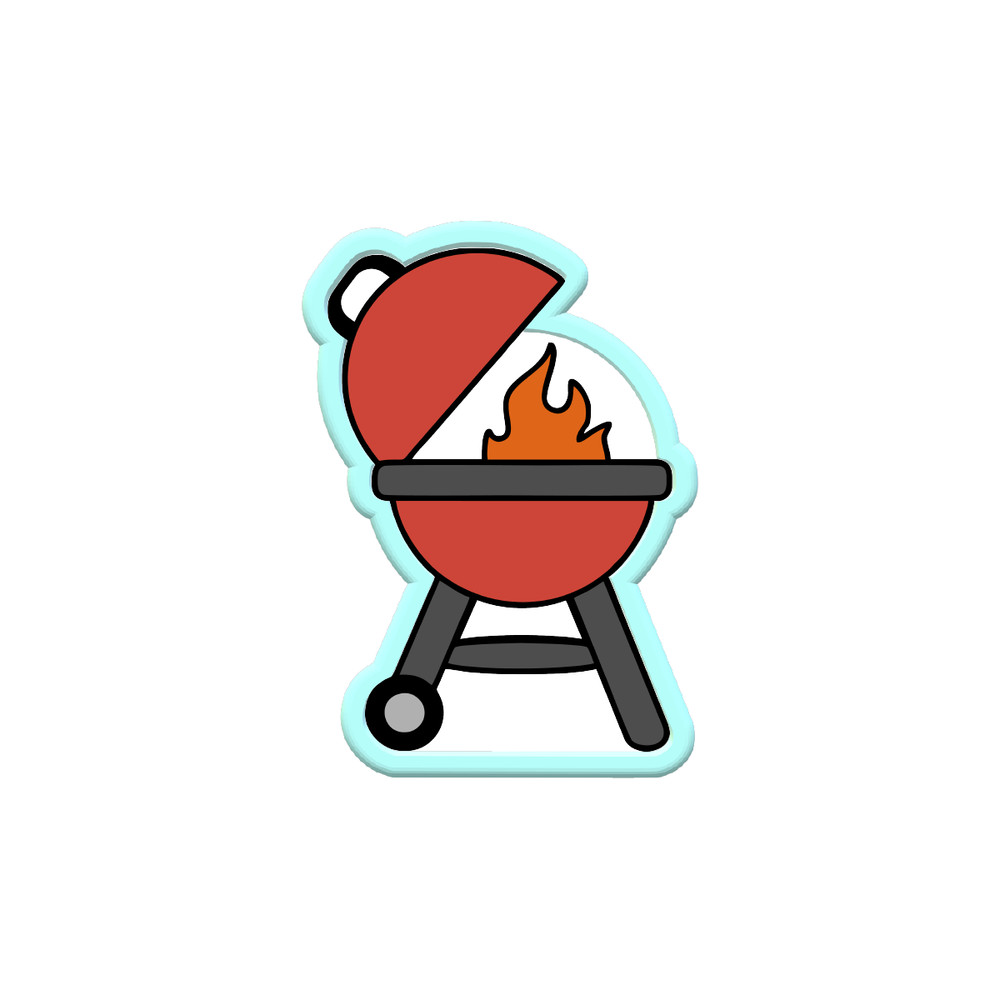 BBQ Grill Cookie Cutters