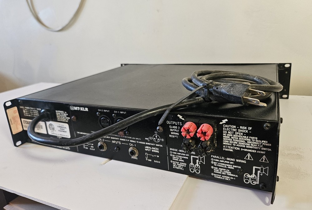 Crown PowerTech Two.one 2.1 Professional Power Amplifier