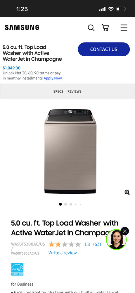 🔥SAMSUNG Washer & Dryer SET🔥