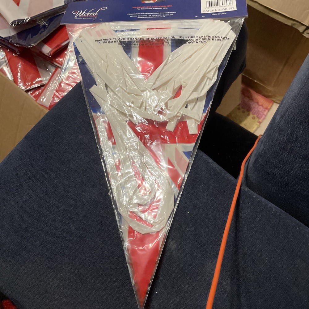 Wicked Costumes Great Britain bunting