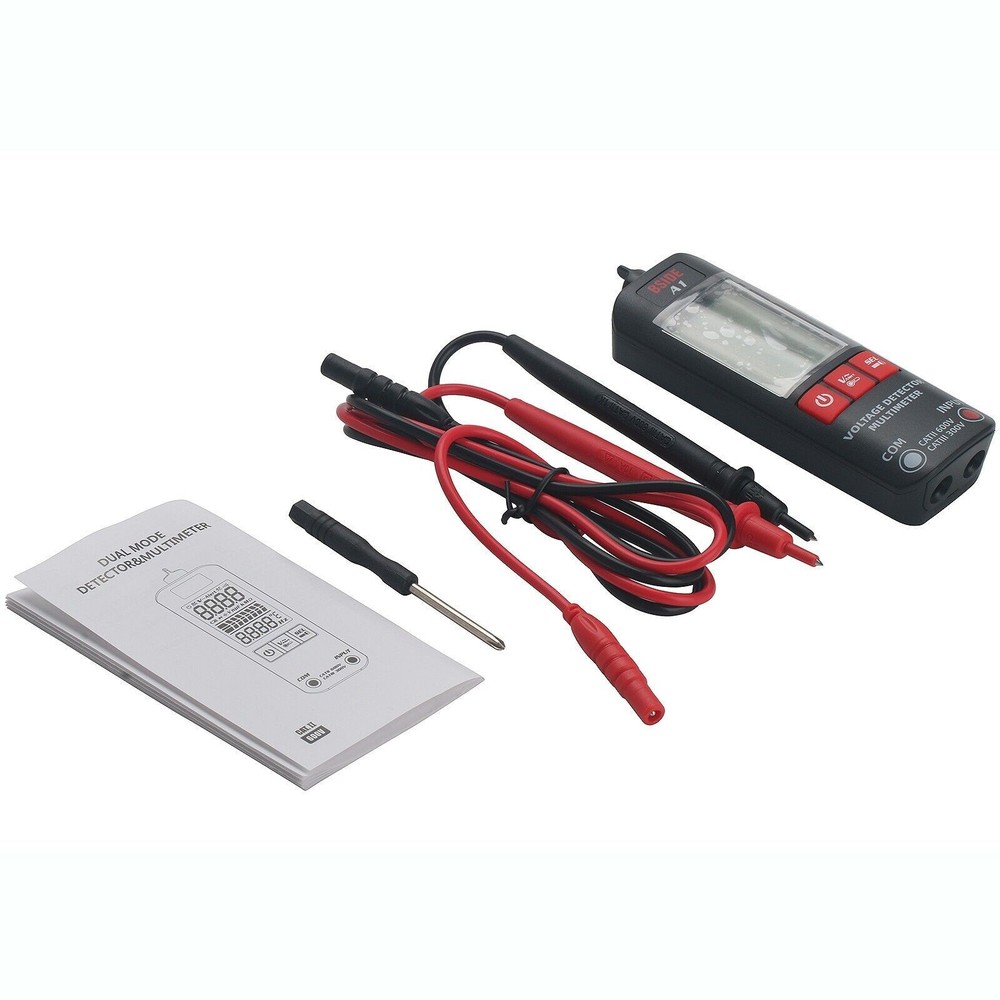 A1 Fully Automatic Digital Multimeter Backlight Voltage Tester Voltmeter DC AC