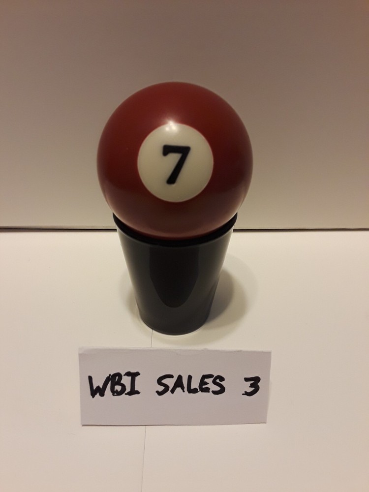 # 7 Maroon Single Pool Ball Replacement 2 1/4 Inch