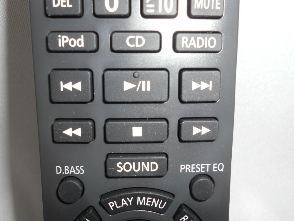 PANASONIC AUDIO SYSTEM Remote Control Replacement - Model No. N2QAYB000640