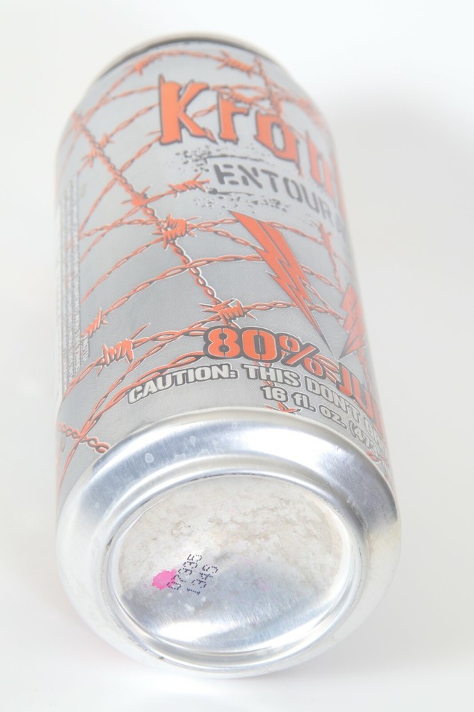 Kronik Extourage Energy Drink Can empty 16oz *EMPTY*