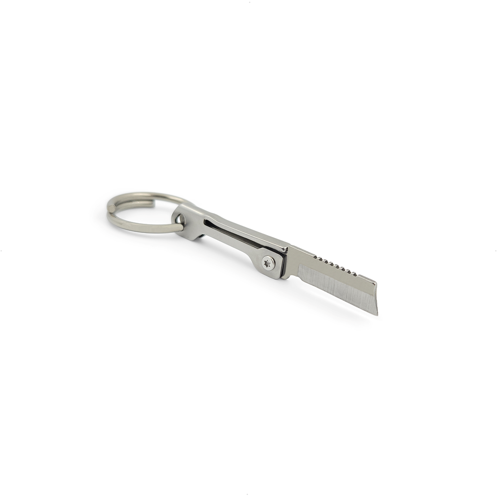 K20 TOOLS - Folding Tiny Keychain Box Opener Knife - Utility Box Package Cutter