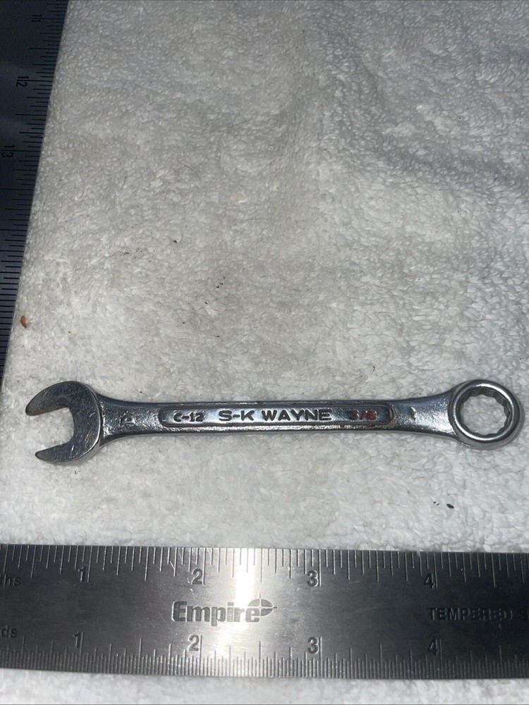 S - K Wayne C-12 3/8” Combo Wrench