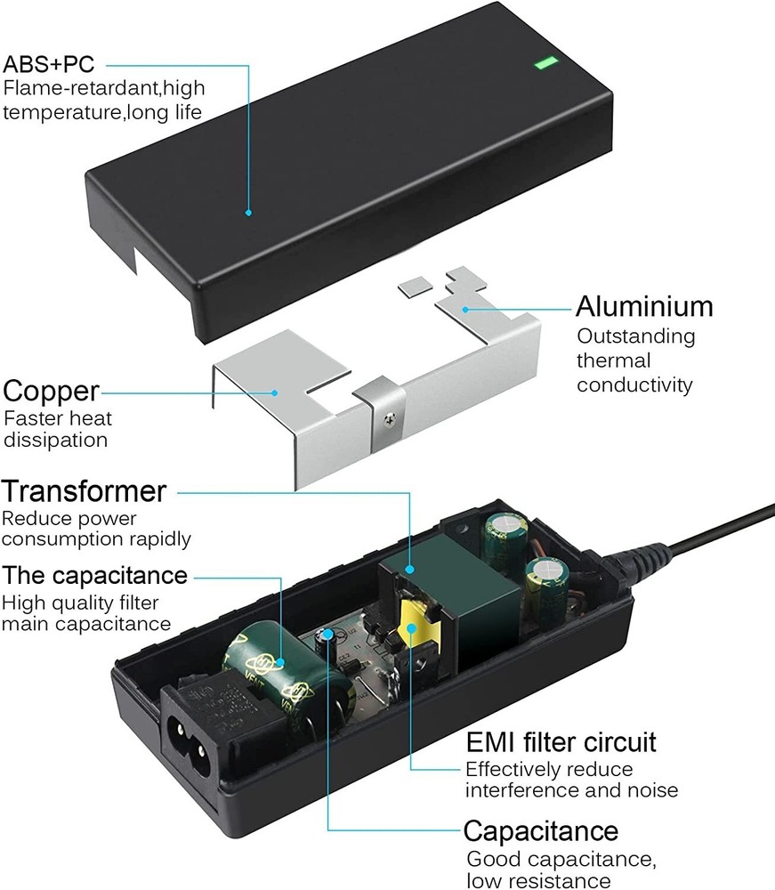 24V 2A Adapter Charger for Pride Mobility (EA1065 replacement)